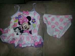 Disney minnie mouse size 5/6 tankini