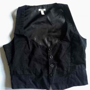 Black Dress Vest