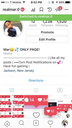 Instagram Account Very Active