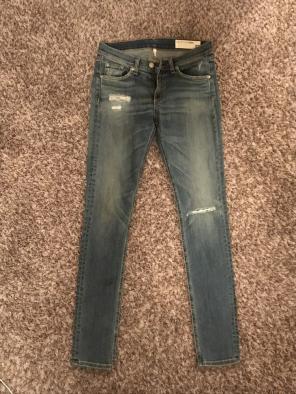 Rag And Bone Ripped Jeans