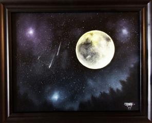 "Meteor Shower" (original painting)
