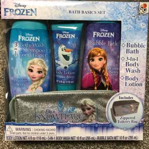 Disney Frozen 4 Piece Bath Set