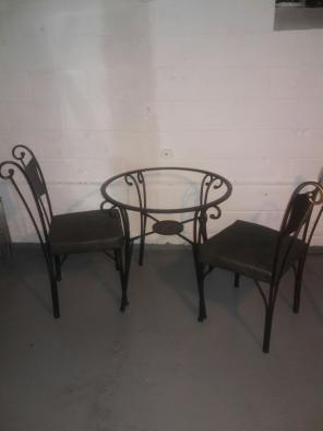Table and chairs
