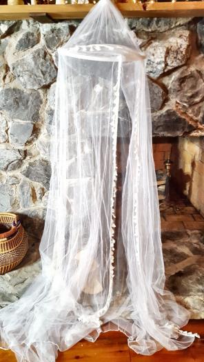 Brand New Gauze Canopy with Tassles