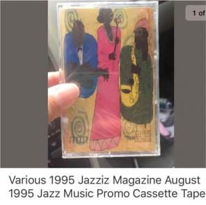 RARE 995 Jazziz Magazine Cassette Tape