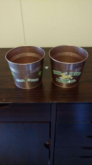 John deere copper pails.