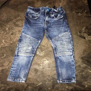 H&M 1.5/2 Biker Jeans Toddler Boy
