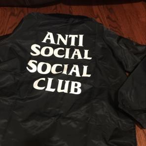 AntiSocial Club Windbreaker