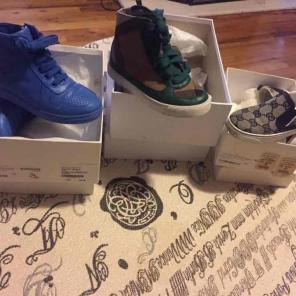 100% authentic designer sneakers
