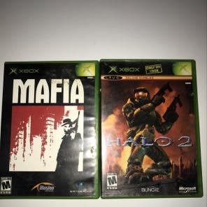 Xbox Bundle Game Mafia And Halo 2