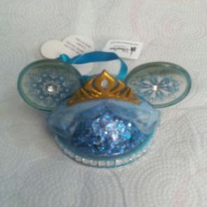 DISNEY PARKS FROZEN ELSA HAT ORNAMENT