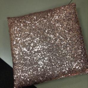 Rose Gold Sequence Pillow