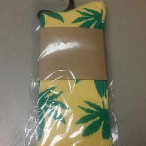 Pot leaf socks