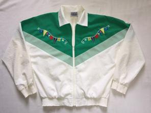 Women's Vintage Sailing Flags Jacket S