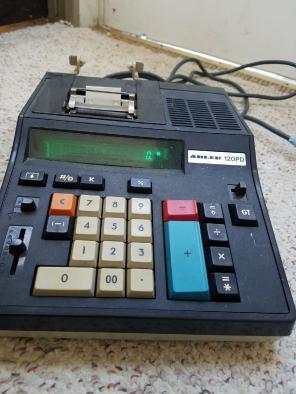 VINTAGE ADLER 120 PD ADDING MACHINE