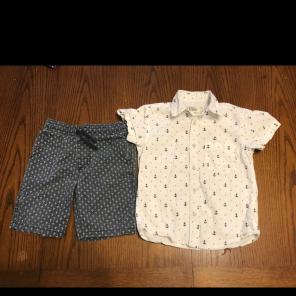 Toddler Size 4/5 Shirt And Shorts