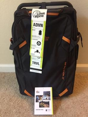 Lowe Alpine Carry On Roller Travel Bag