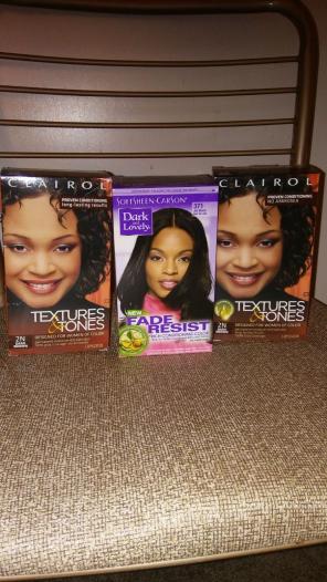 HAIR COLOR by CLAIROL & DARK AND LOVELY