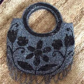 Beaded Mini Purse Elegant