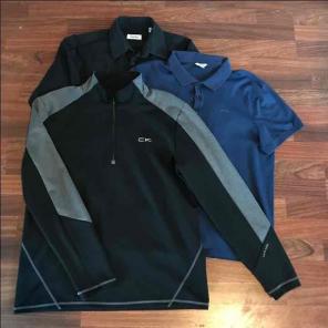 Bundle-THREE Calvin Klein shirts size L