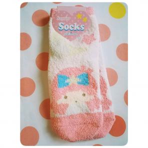 Kawaii Fluffy Pink Sanrio Character Sock