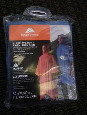 Ozark Trail Rain Poncho