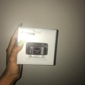 New Canon 50mm Lens