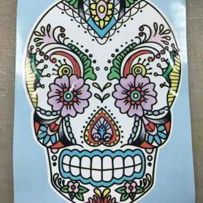 Day of the dead stickers 31/2 x5