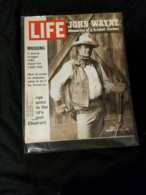 1972 LIFE MAGAZINE JOHN WAYNE