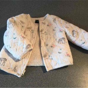 Baby gap girls 12 18 Sherpa sweater coat