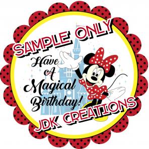 Dotted Minnie Mouse