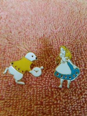 Free Sh Alice in Wonderland Pins