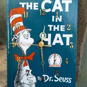 Children's books turned into clocks