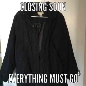 St John's Bay Black Jacket
