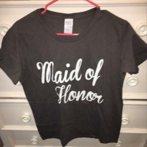 Maid Of Honor Tee (large)