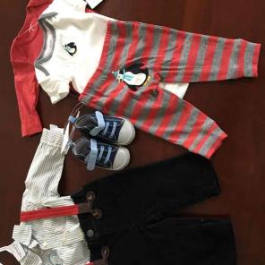 Baby boy clothes and shoes