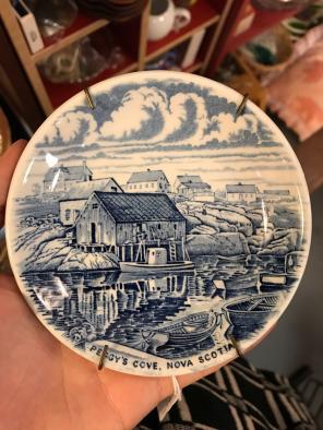 Nova Scotia Peggy's Cove Mini Plate