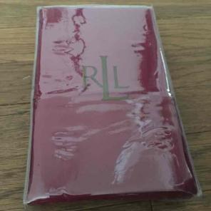 Ralph Lauren burgundy pillow cases