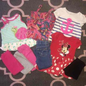 9 piece Girls LOT 2T