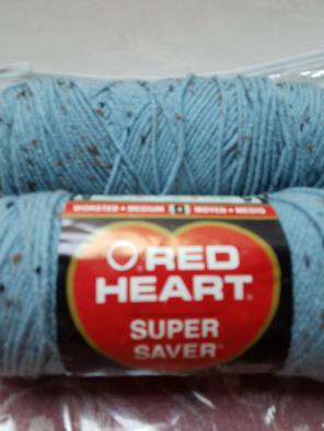 $5 " Blue Fleck " Yarn