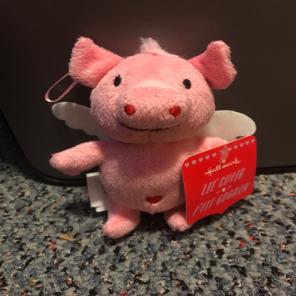 Hallmark "Love" Pig