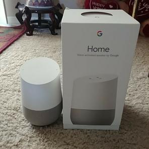 Google home voice activated speaker
