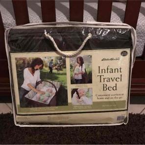 Eddie Bauer infant travel bed