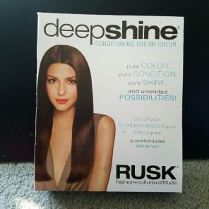 Rusk deep shine conditioning cream color
