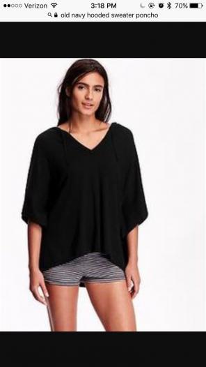 Old Navy Knit Poncho