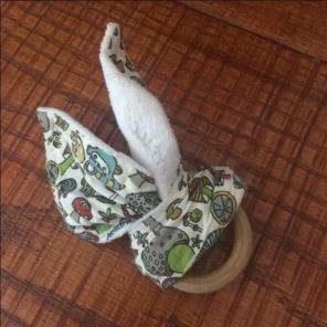 Baby Clutching Wood Teething Toy