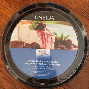 New Oneida 2 Piece Springform Pan Set