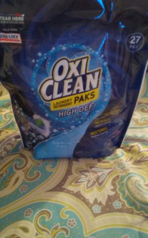 Oxi clean detergent