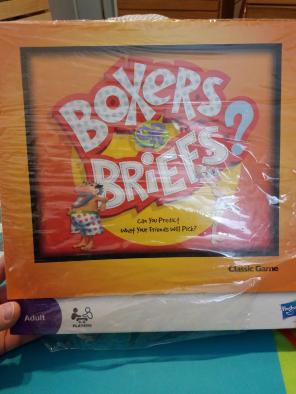 Boxers or Briefs Adult board game