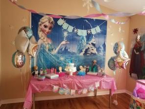 Frozen Birthday decor